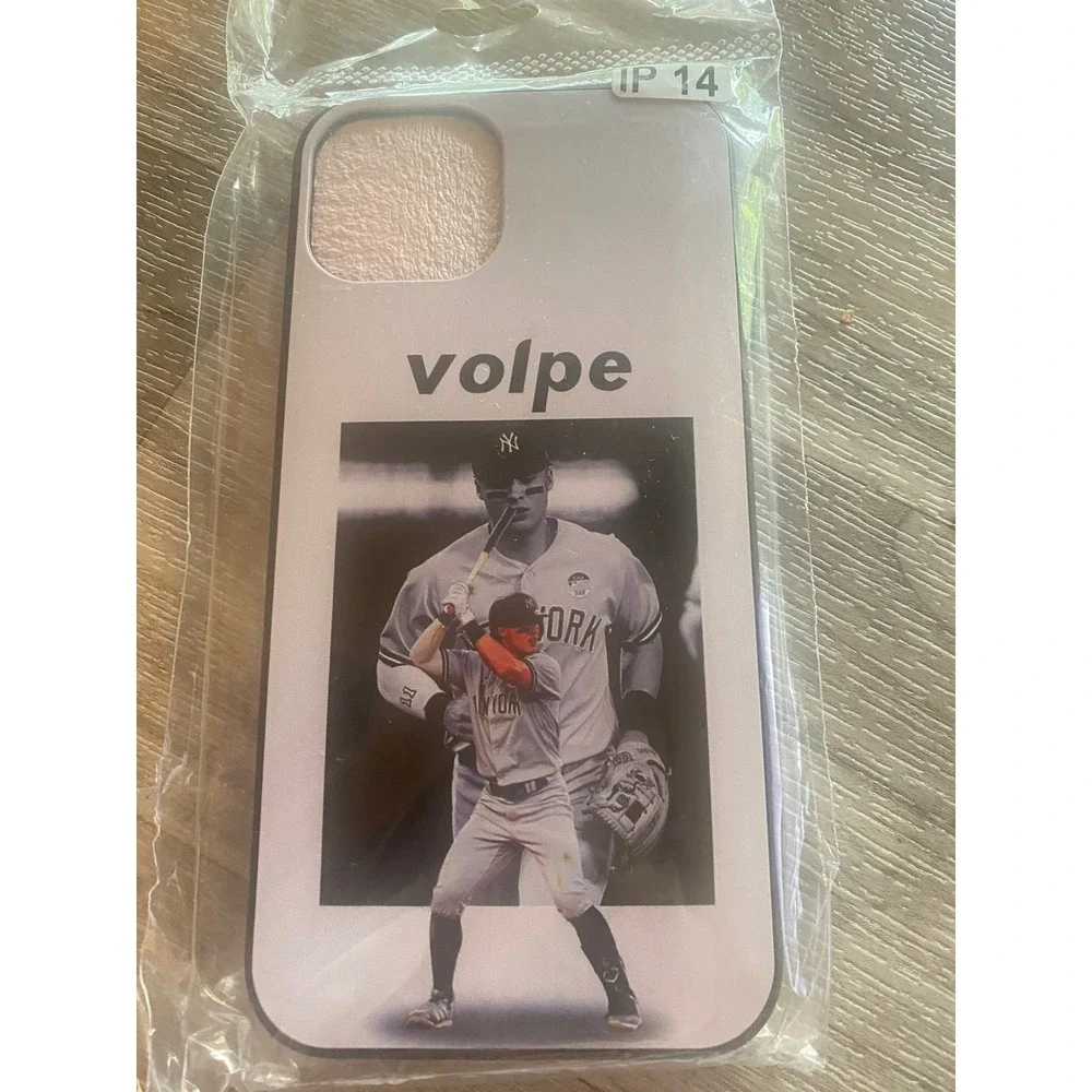 Anthony Volpe New York Yankees iPhone 14 Case Baseball Graphic Cover IP 14 New
